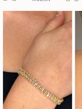 Luxe Radiance Tennis Bracelet
